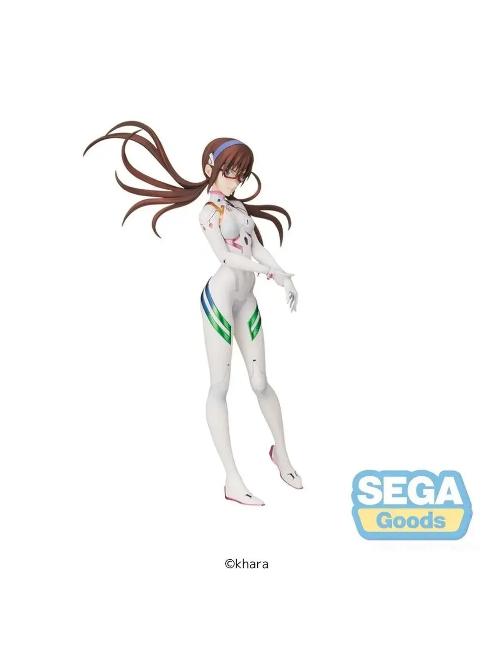 Sega Evangelion SPM Figure Mari Makinami Last Mission Activate Color NIB US Sell